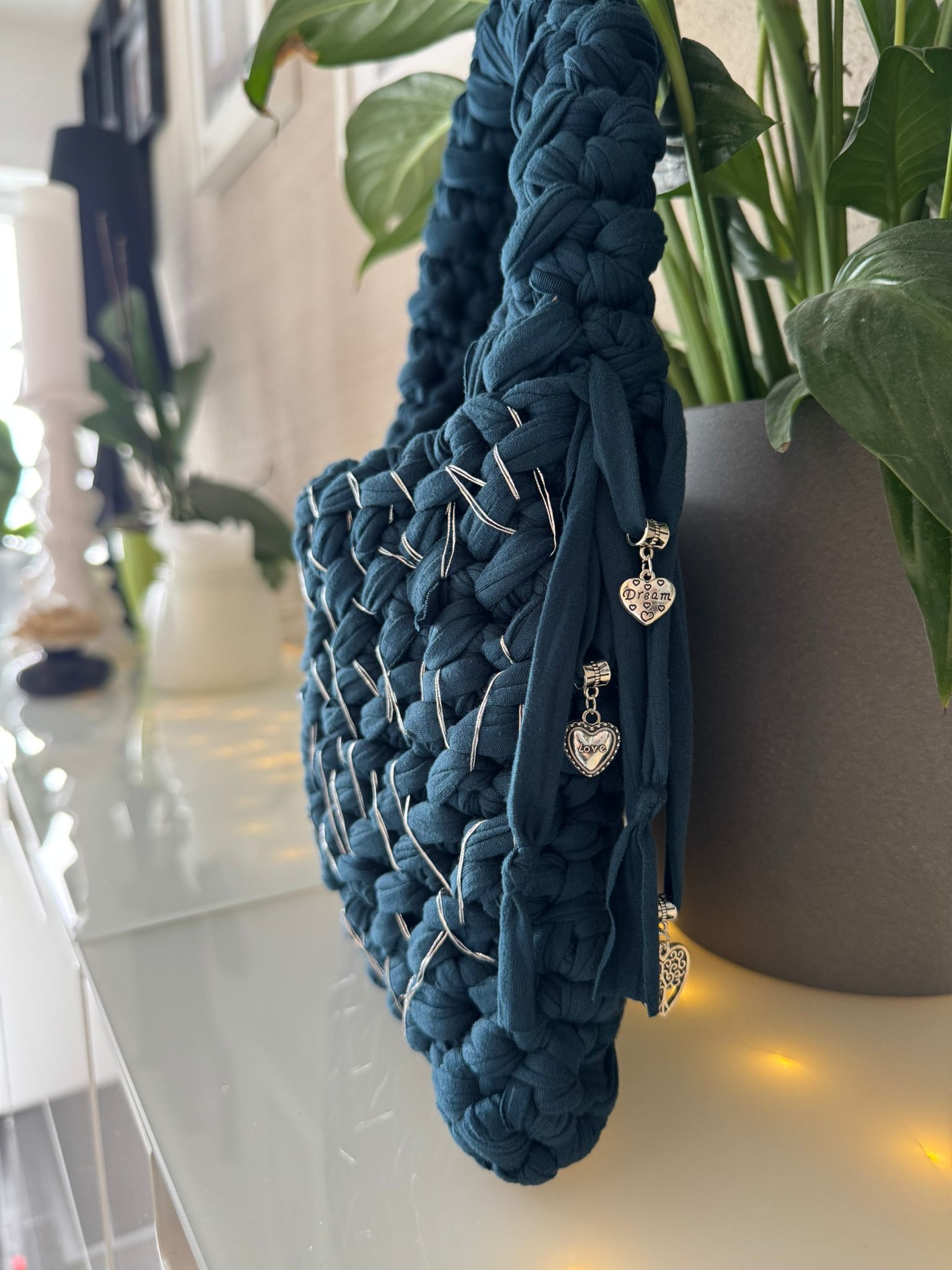Tasche Blau