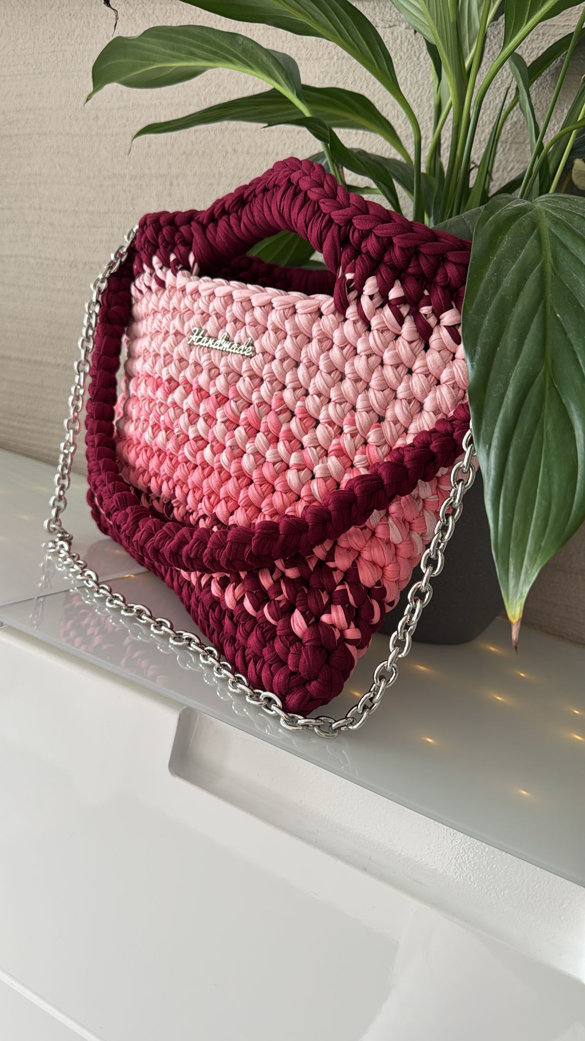 Tasche Groß Farbverlauf
