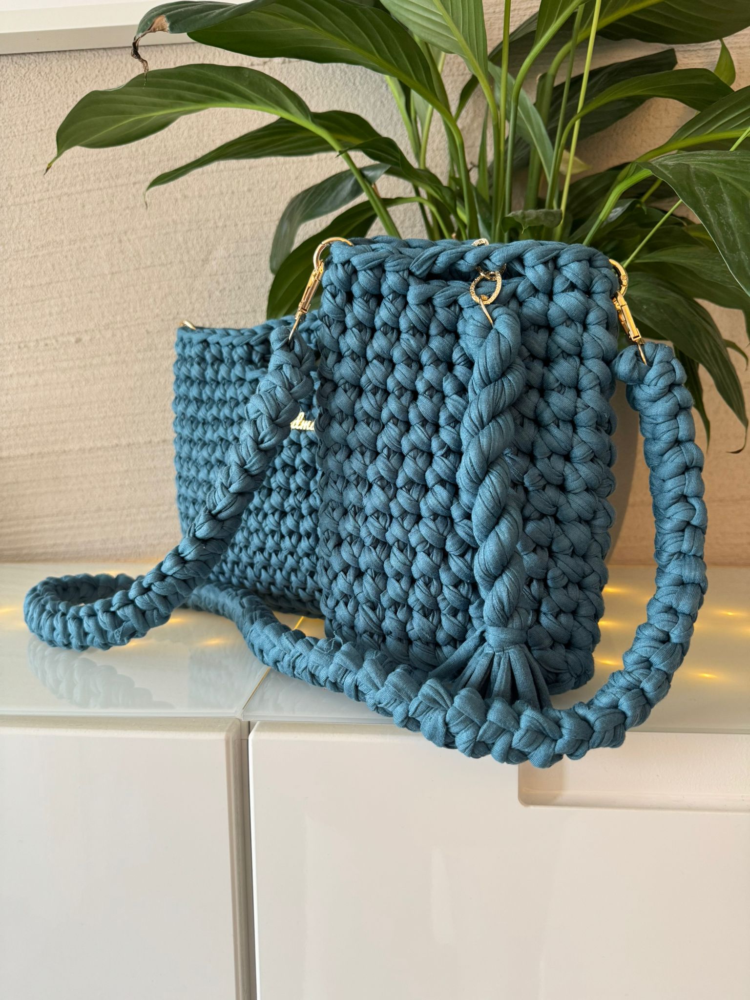 Set Blau Gold 4 Teilig