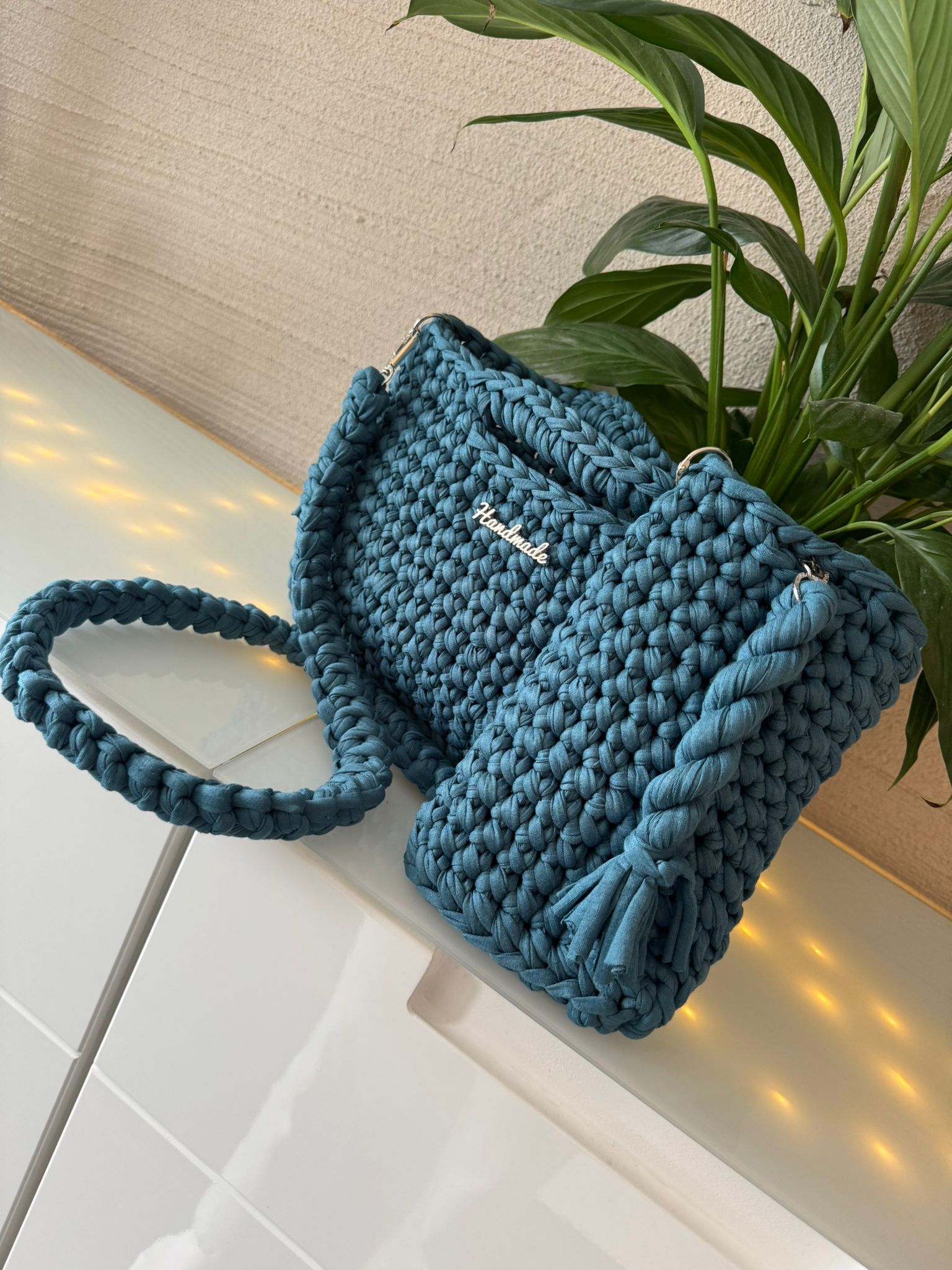 Set Blau Silber 4 Teilig