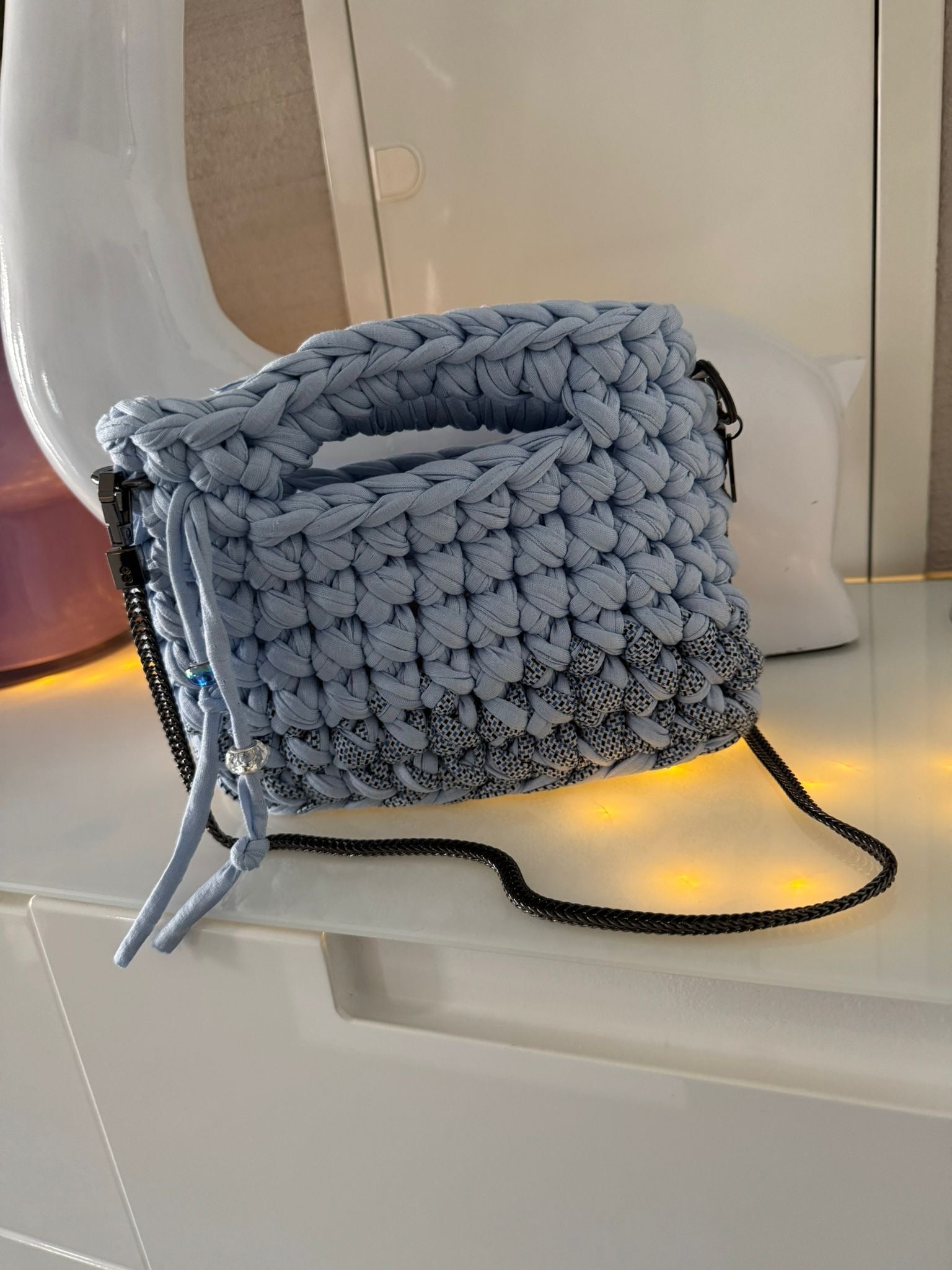 Tasche Hellblau