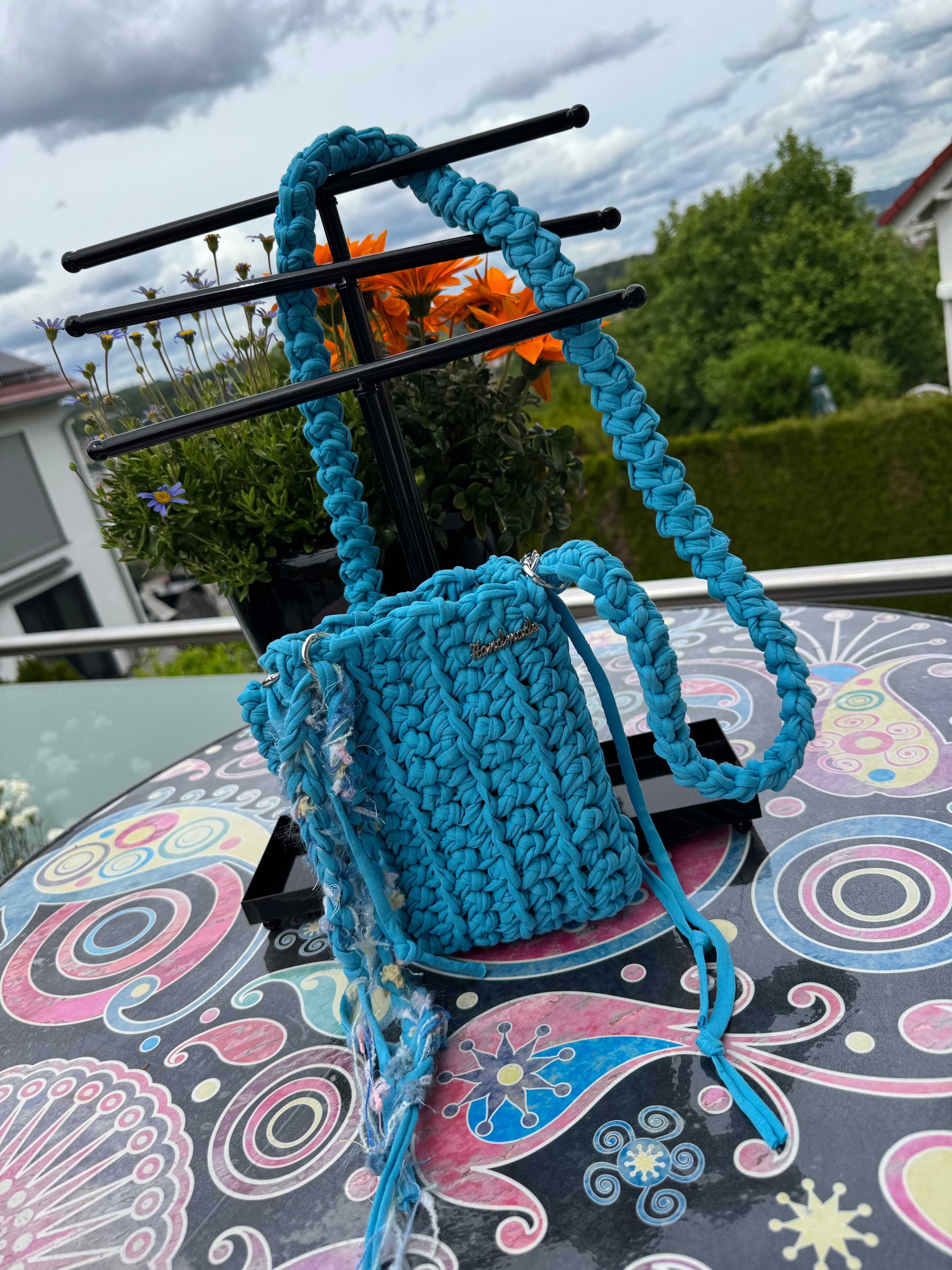 Handytasche Hellblau
