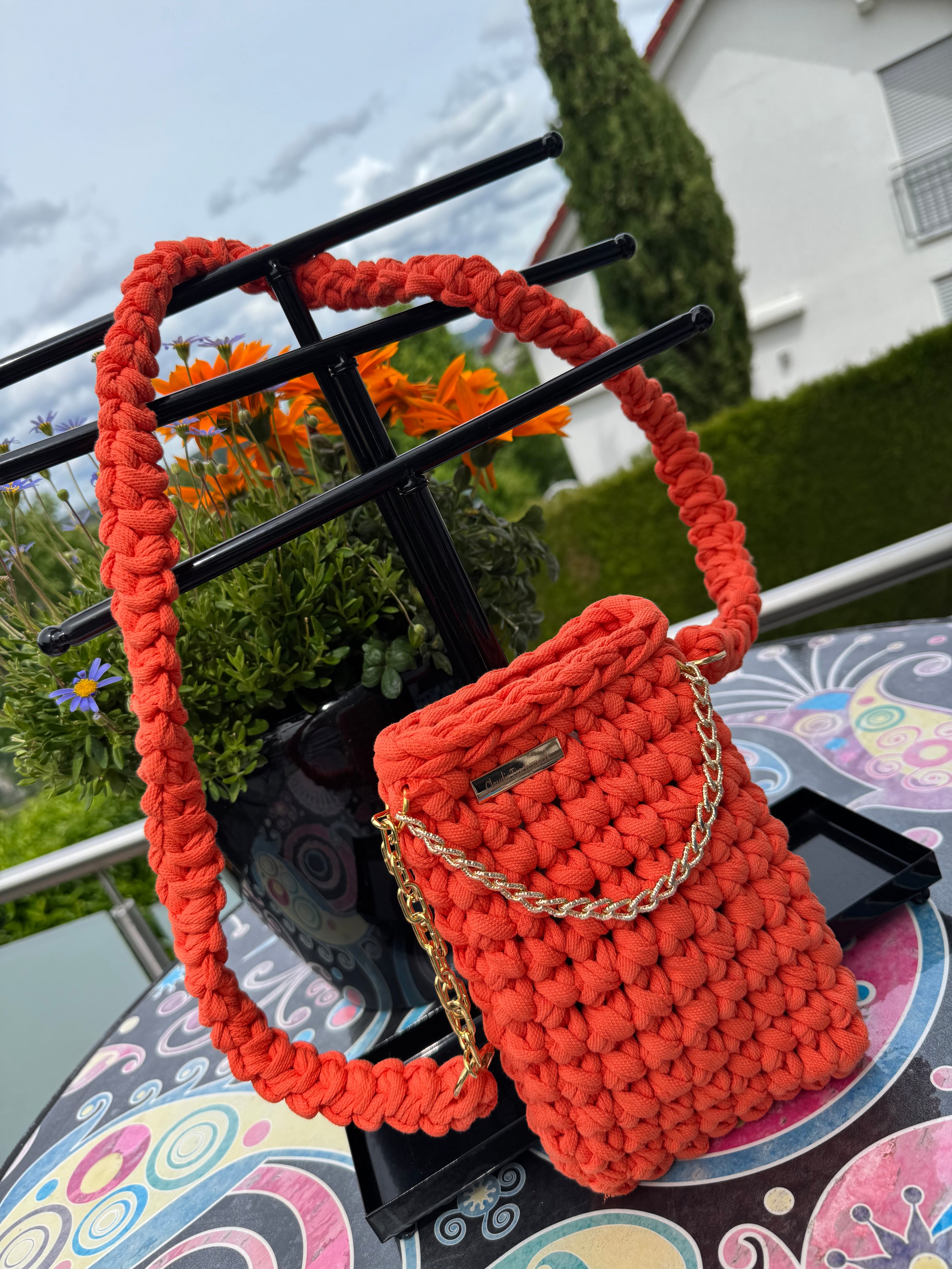 Handytasche Orange