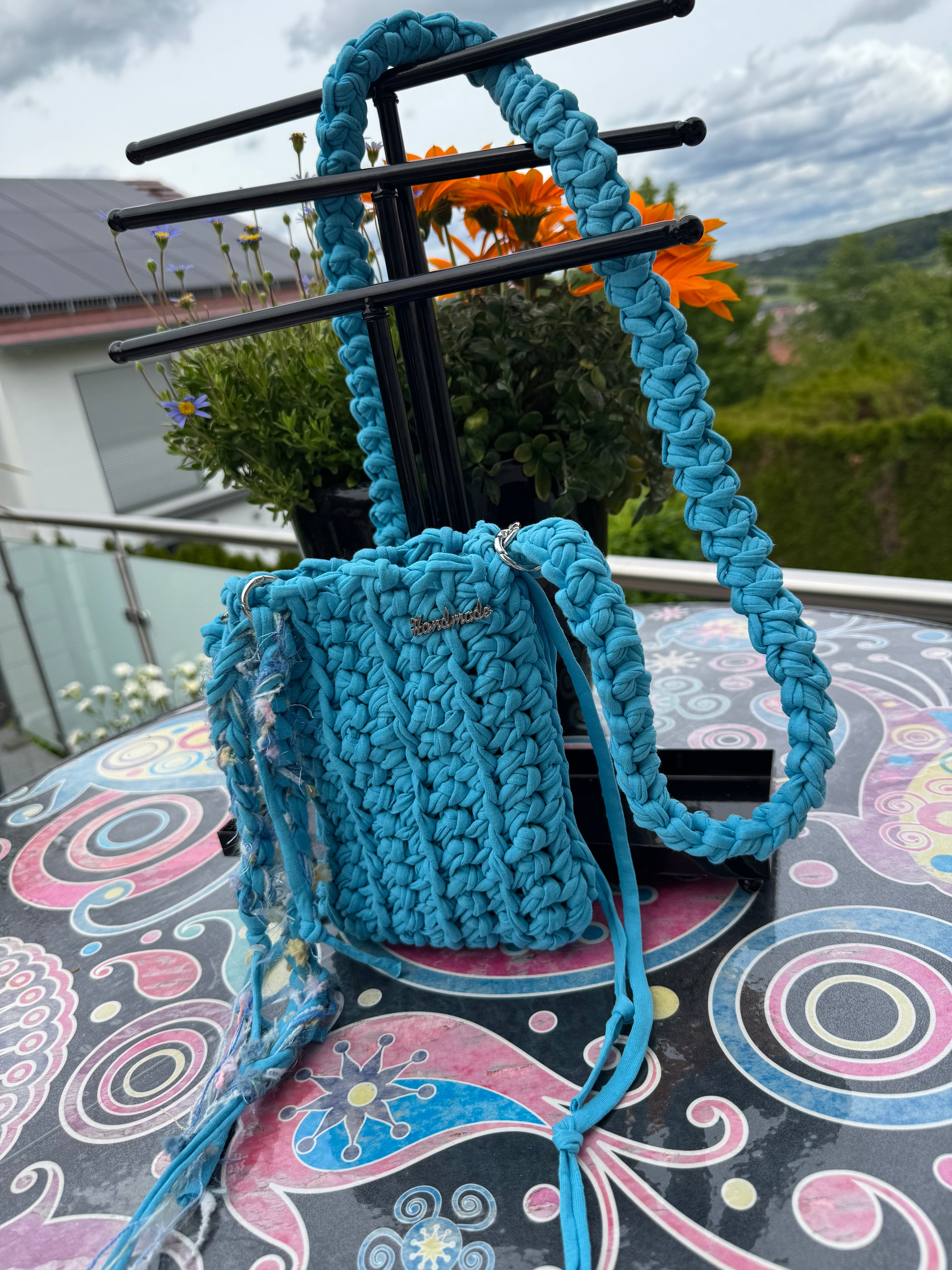 Handytasche Hellblau