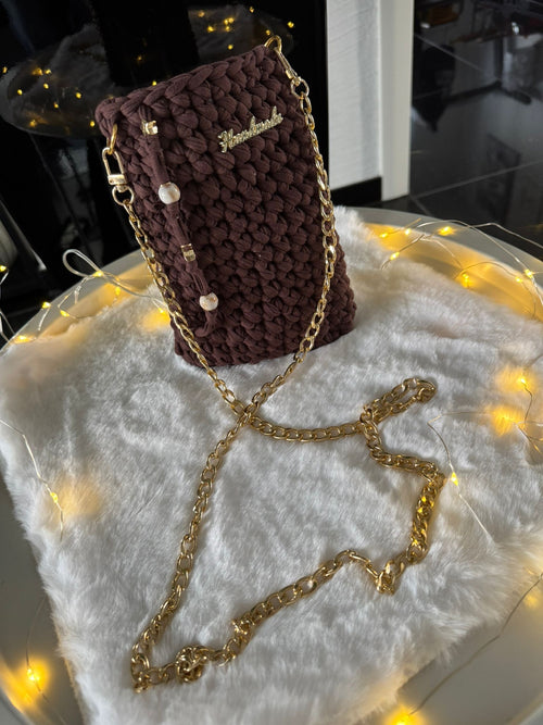 Handytasche Braun