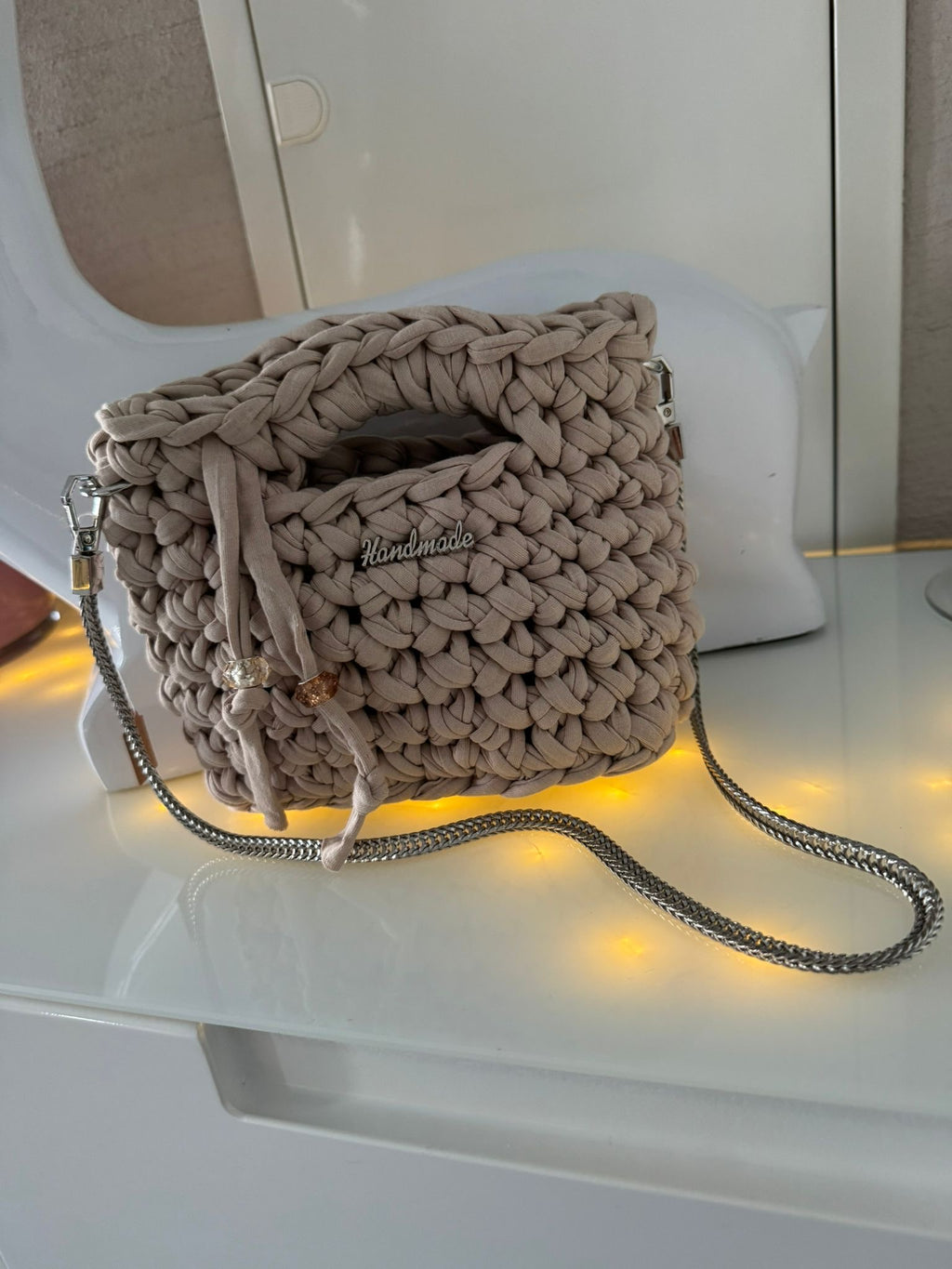 Tasche Hellbraun