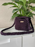 Tasche Aubergine