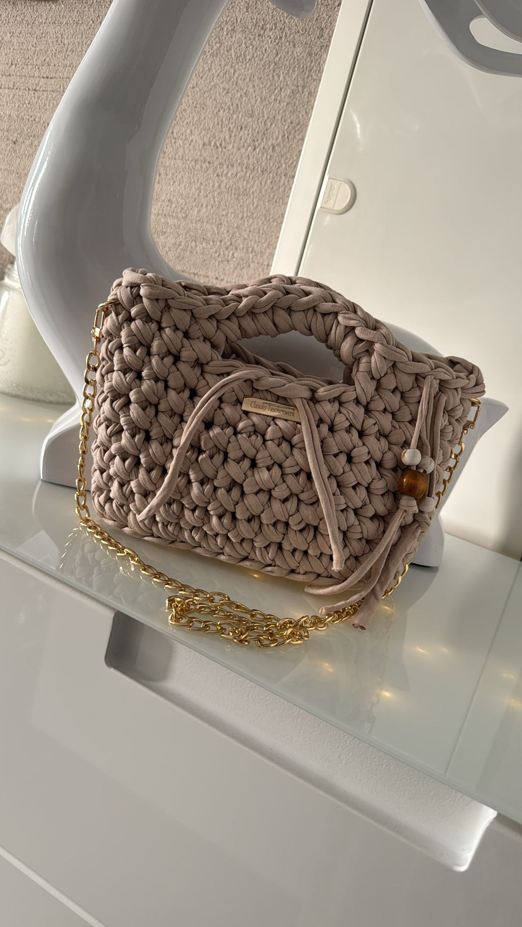 Tasche Creme