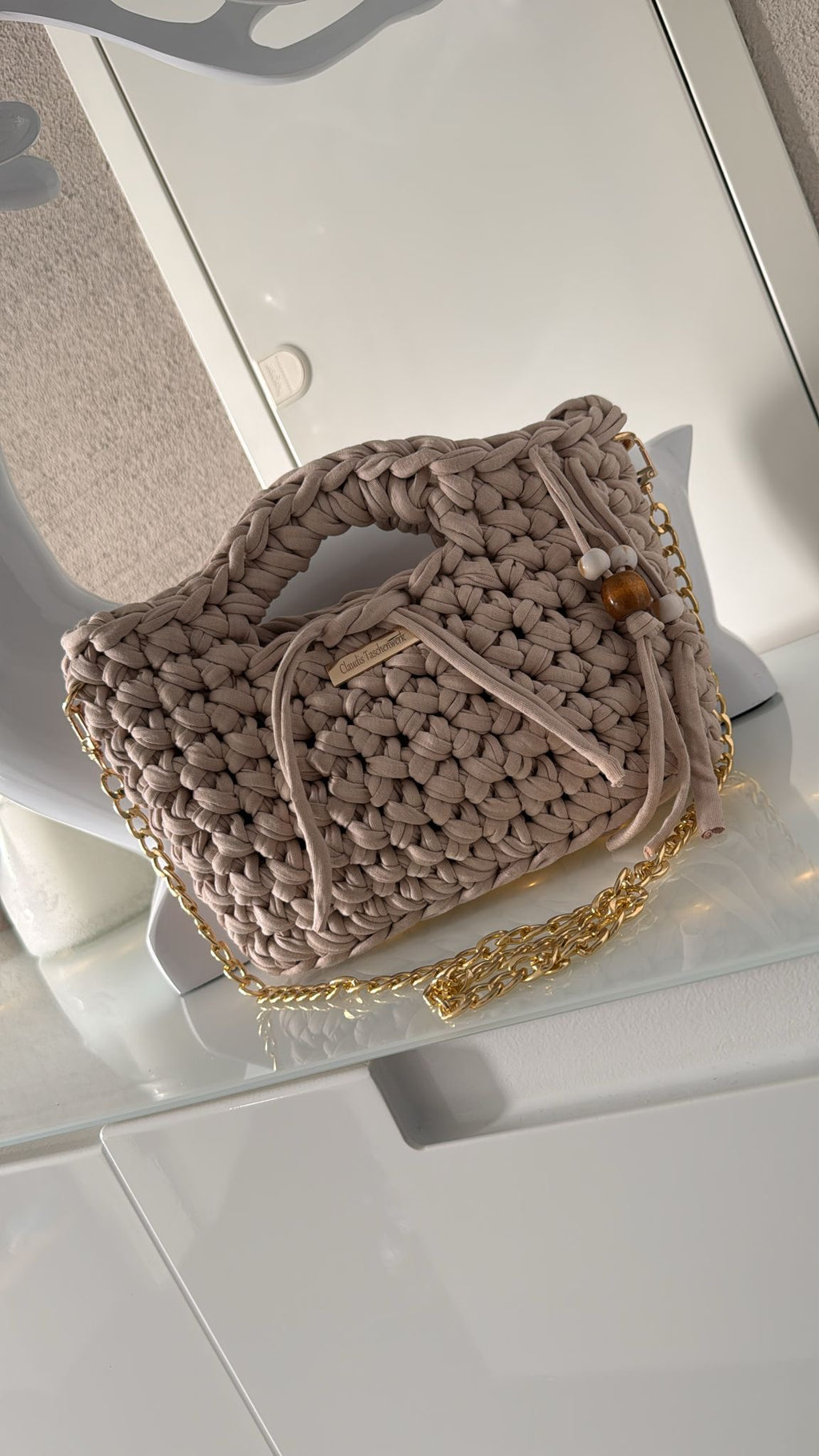 Tasche Creme