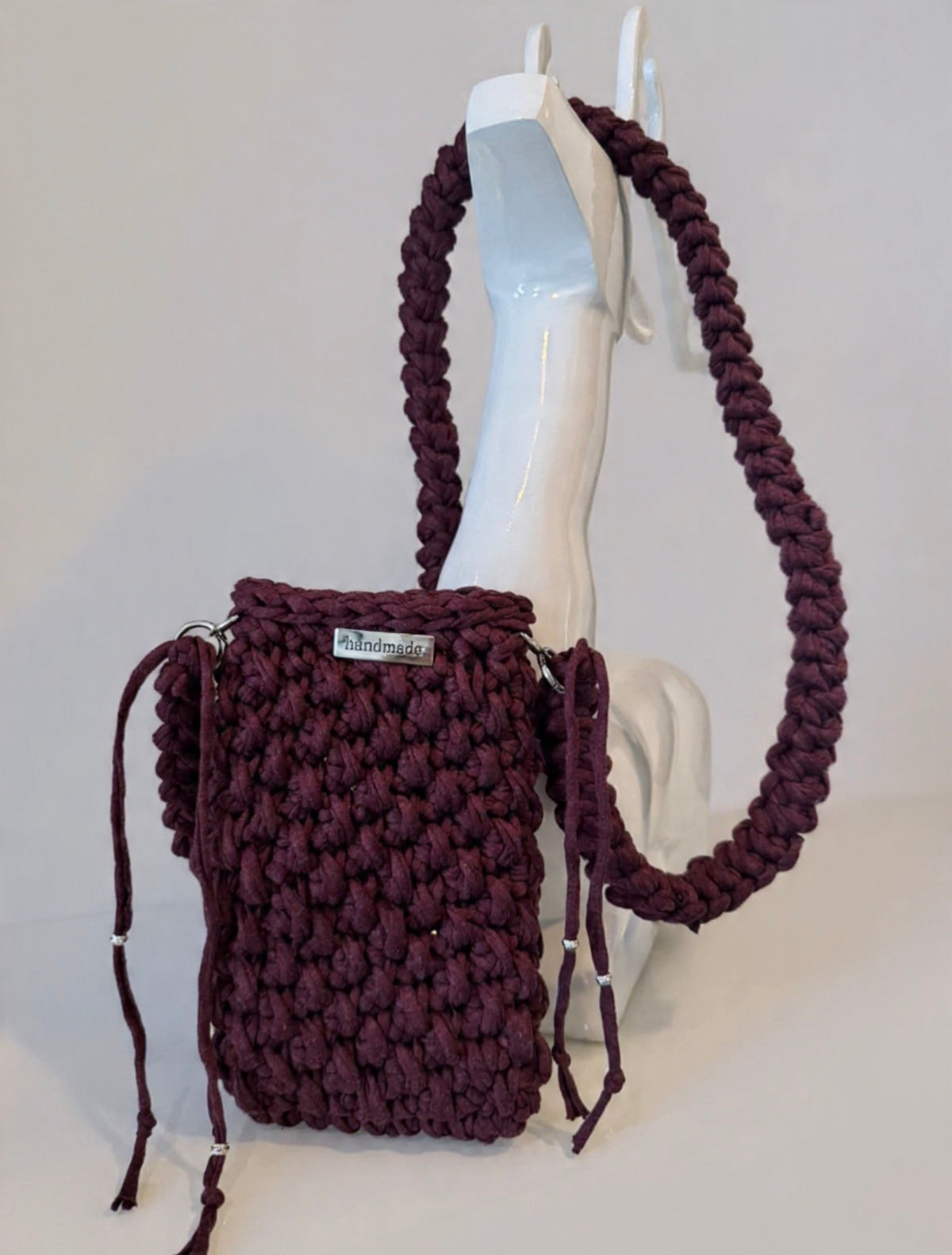 Handy Bag in Bordeaux
