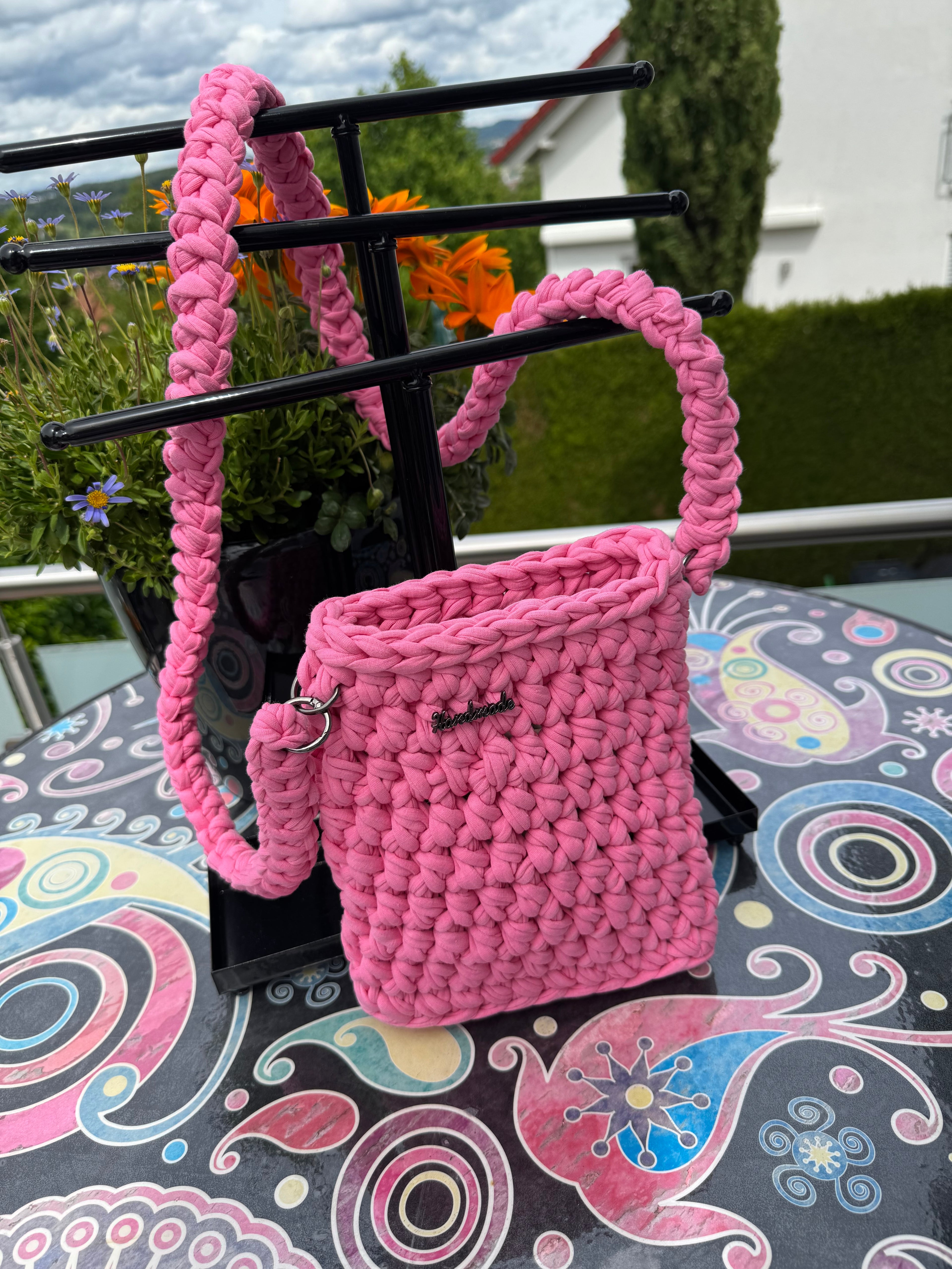 Handytasche mit Kordel