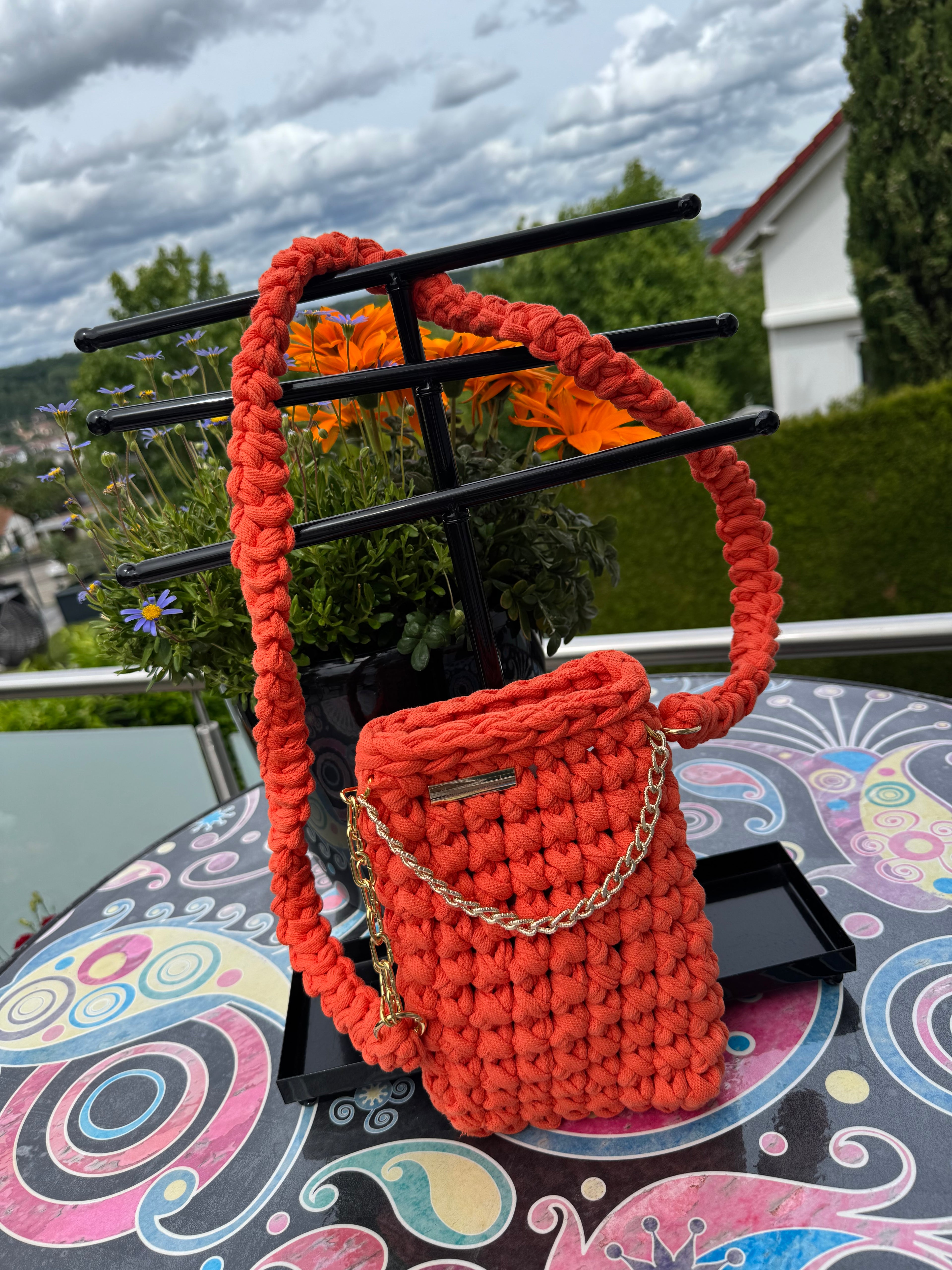 Handytasche Orange