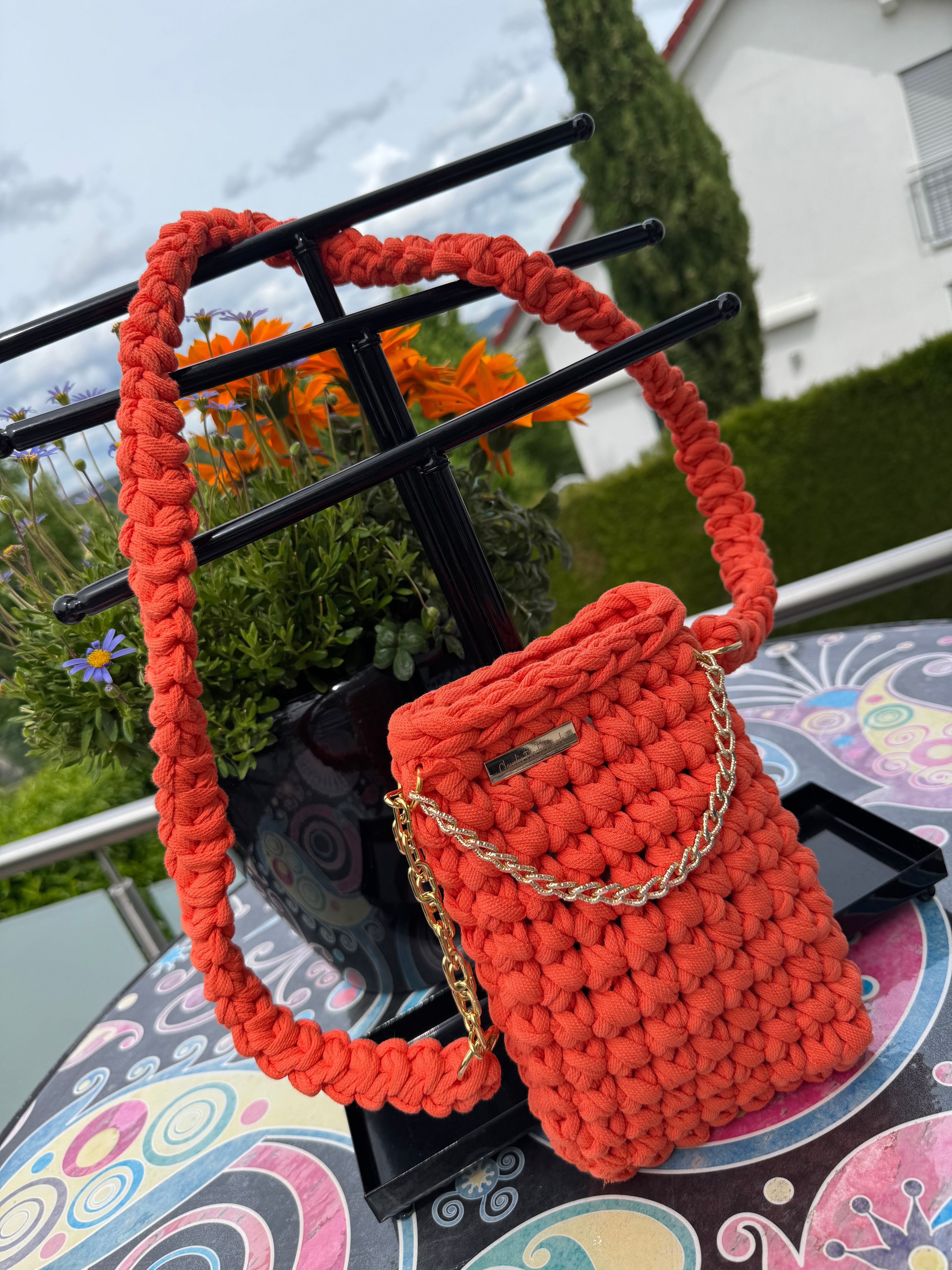 Handytasche Orange