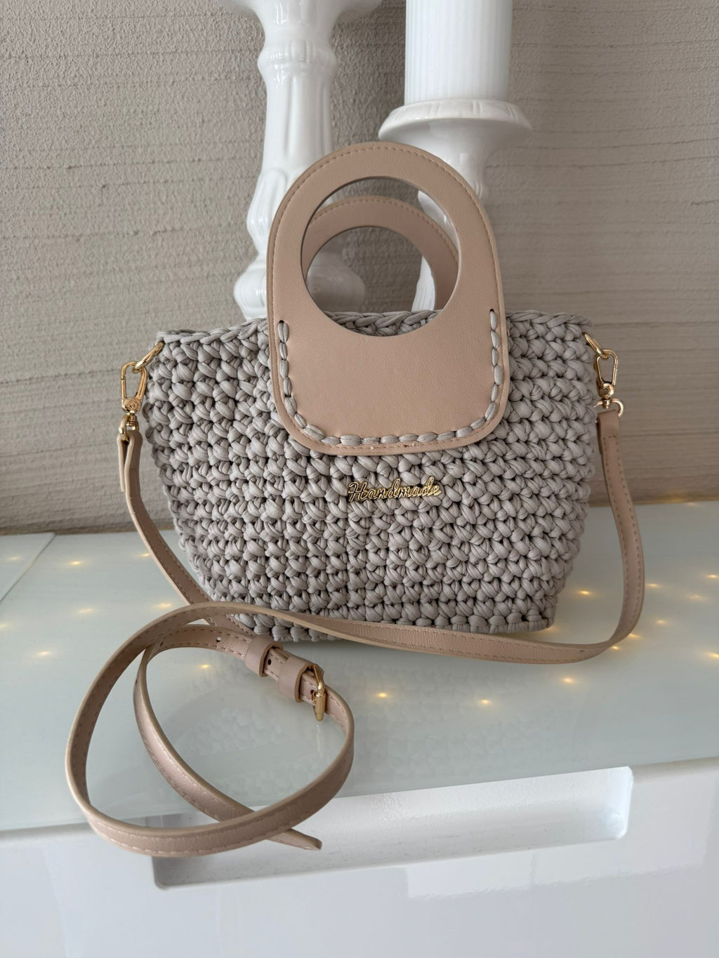 Tasche Creme