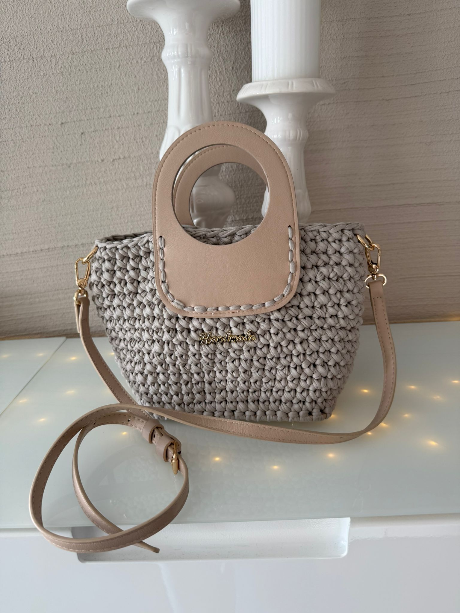 Tasche Creme