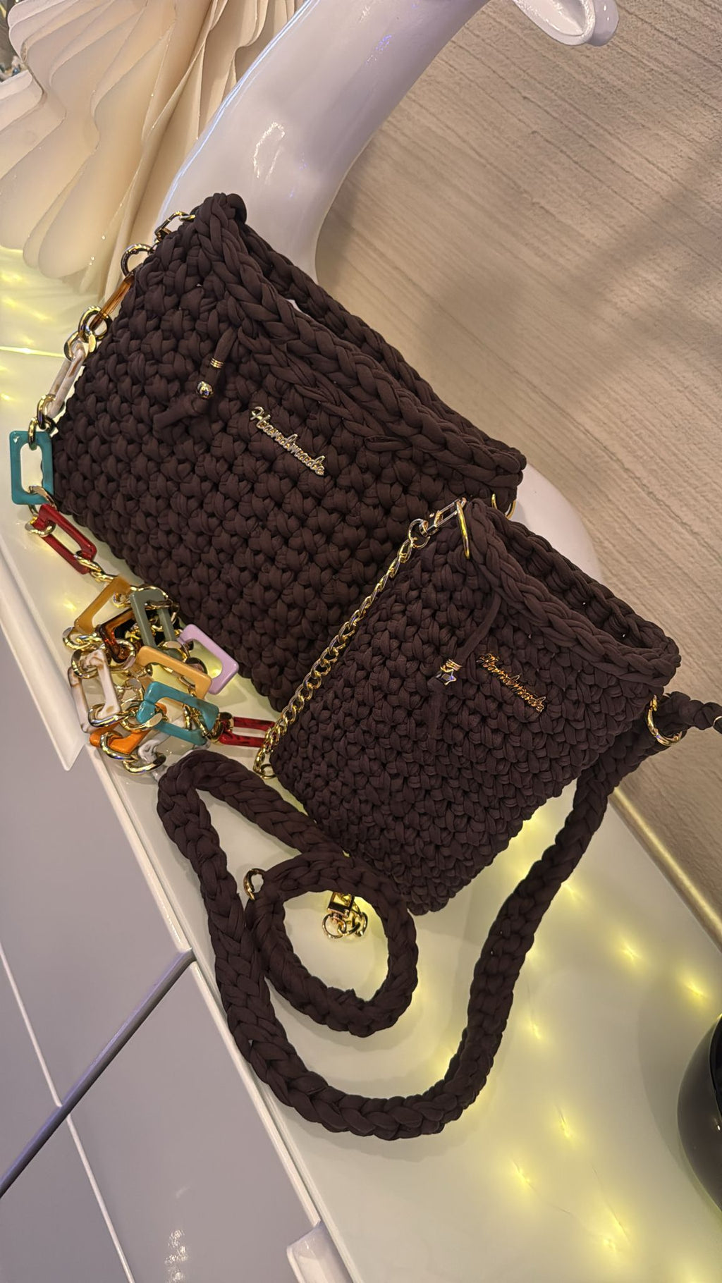 Taschen Set Braun