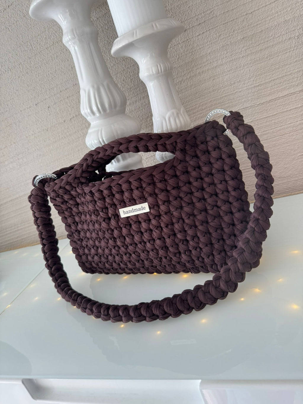 Tasche Dunkelbraun