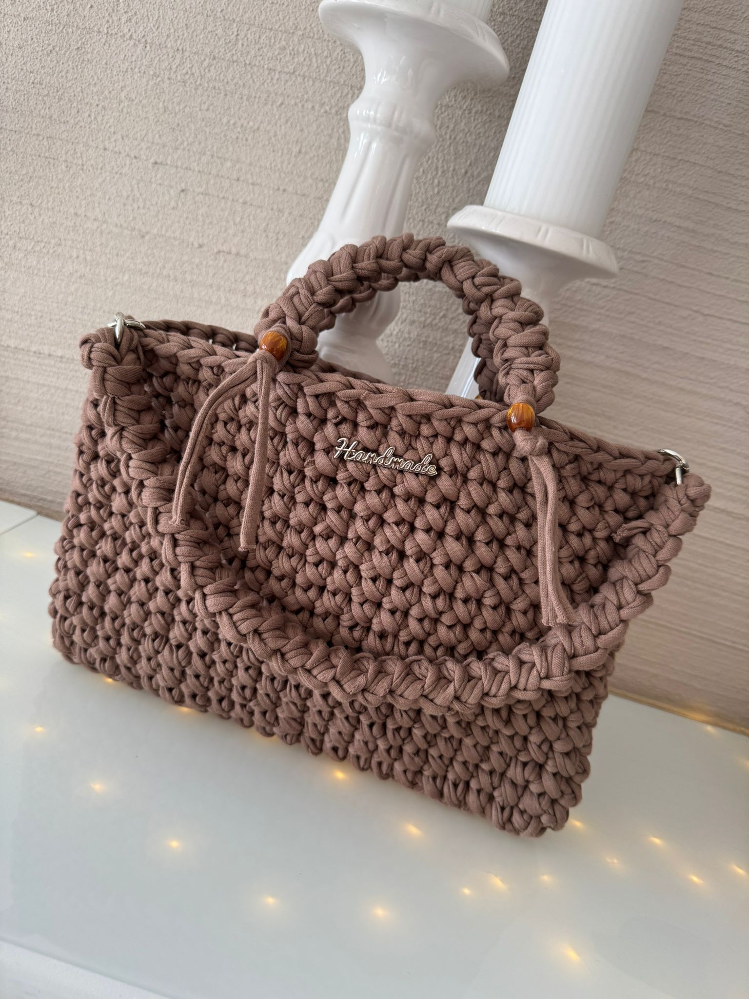 Tasche Hellbraun