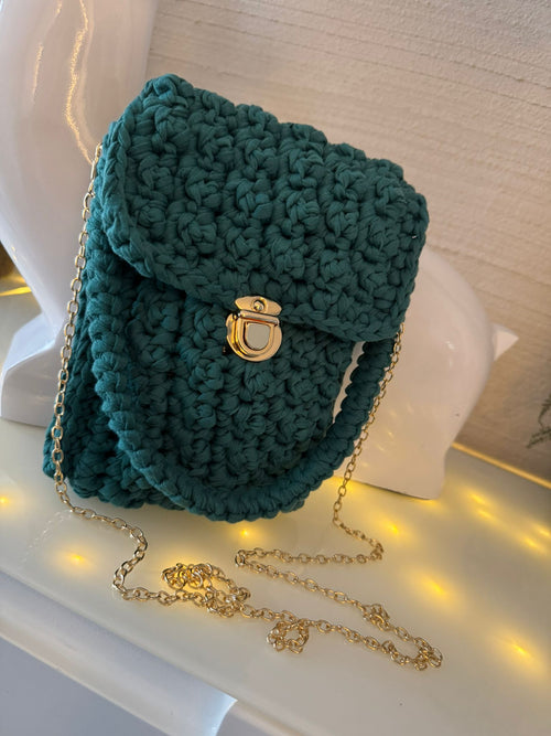 Handytasche Grün klein